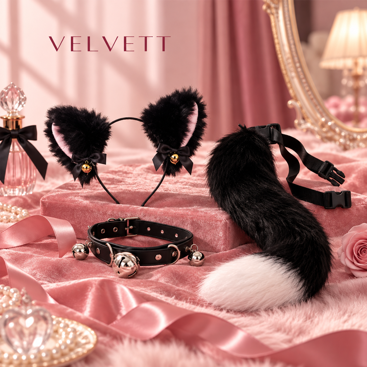 Cat Ear & Tail Set