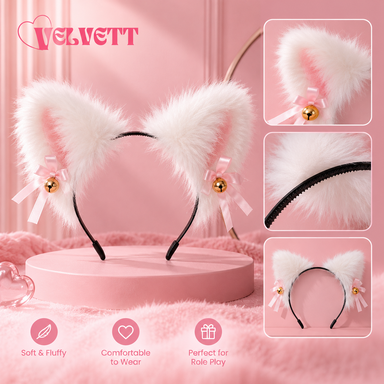 Fluffy Cat Ears