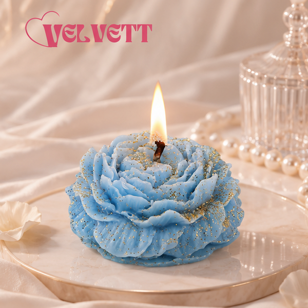 Low-Temperature Glow Wax Candle