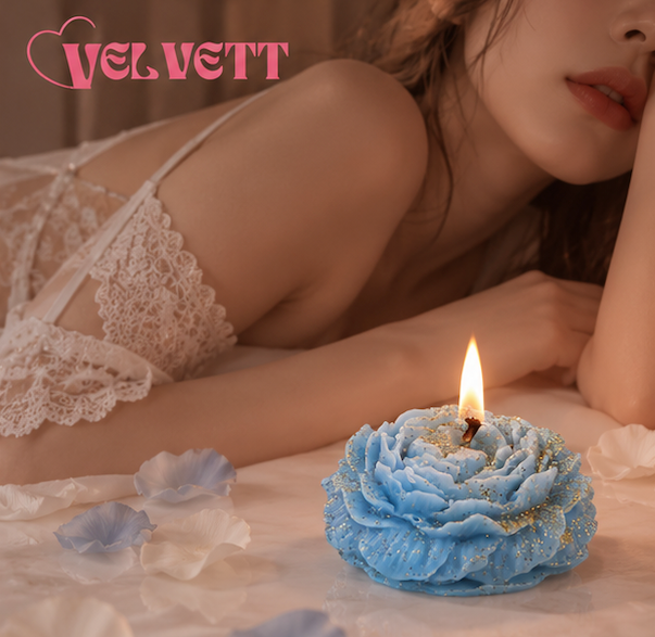 Low-Temperature Glow Wax Candle