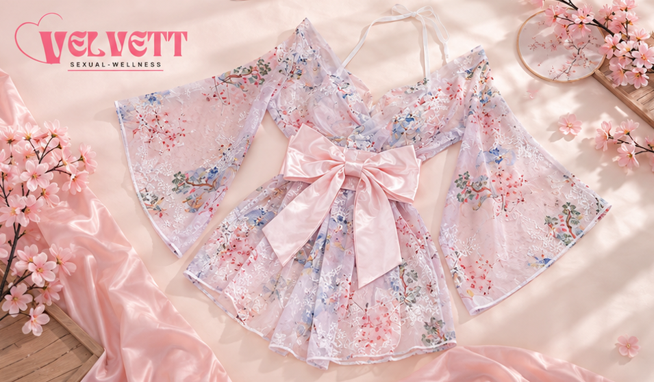 Sakura Whisper Kimono