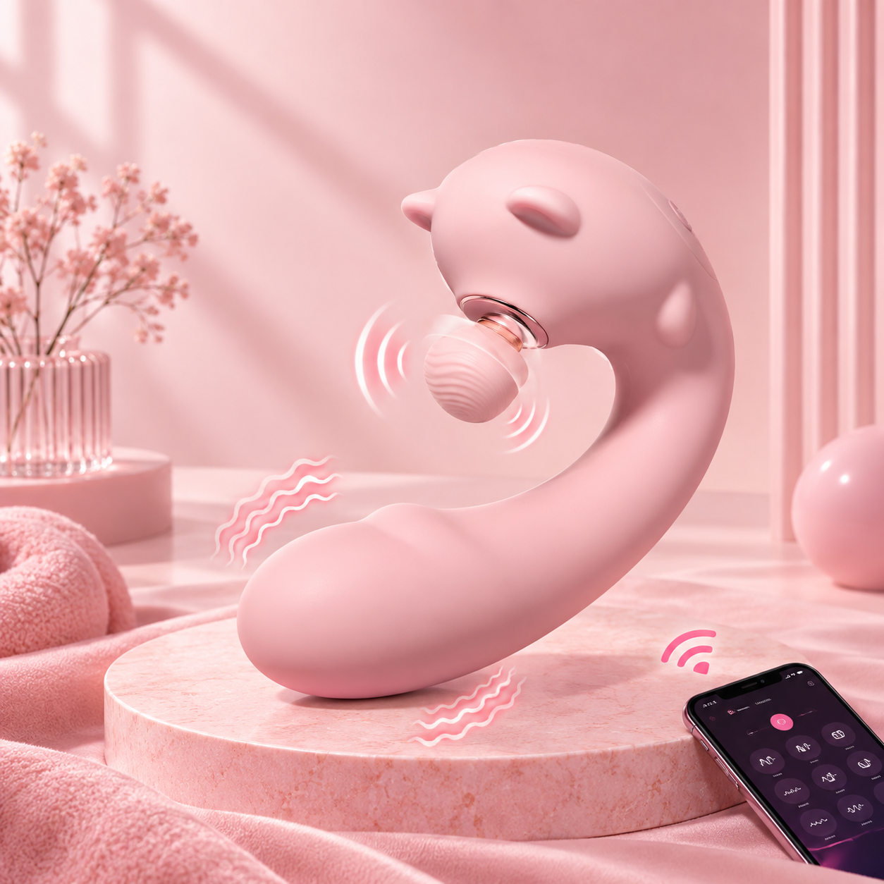 App-Controlled Wearable Vibrator