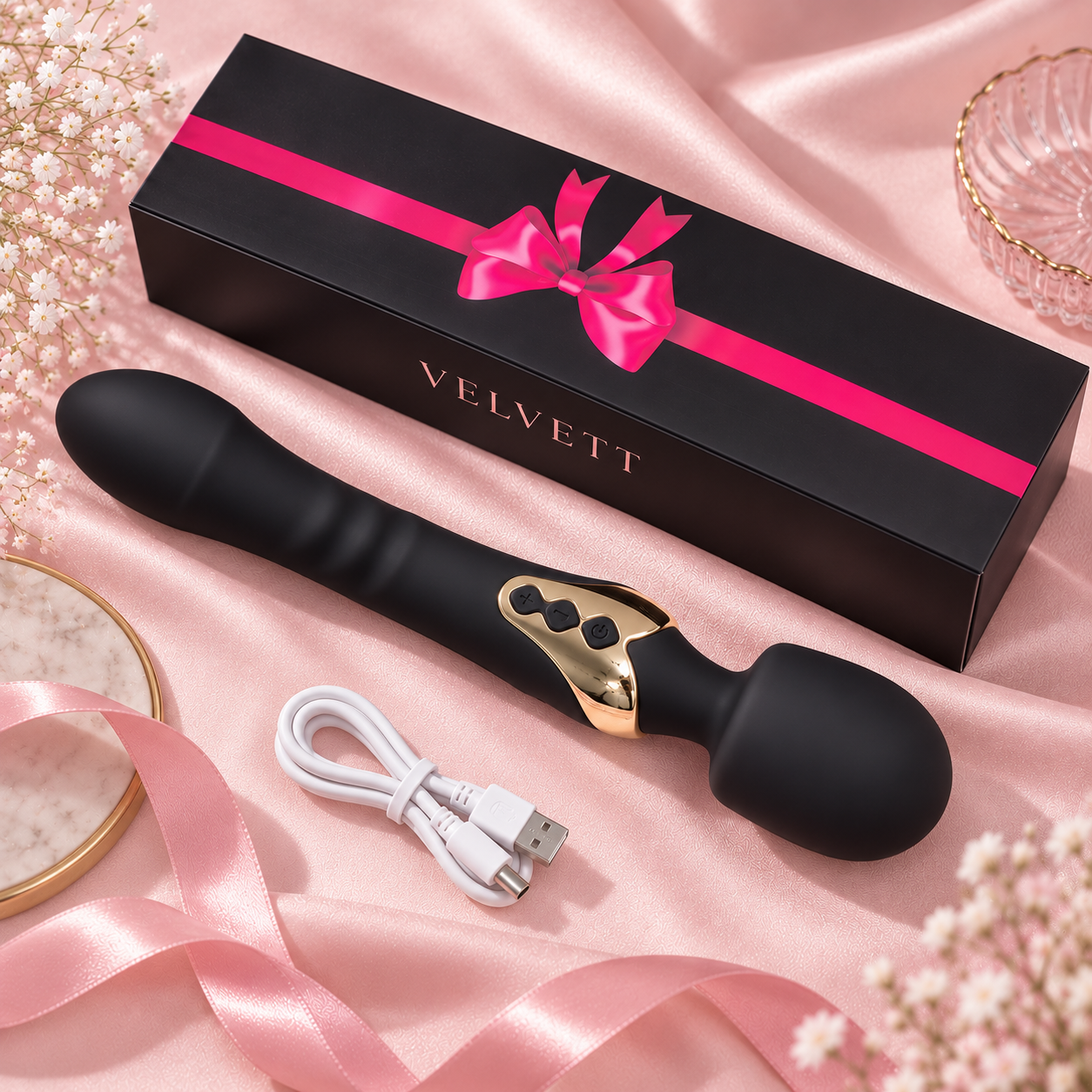 Dual-Motion Silicone Massager